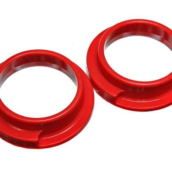 Energy Suspension Universal 3in ID 4 5/16in OD 1 1/8in H Red Coil Spring Isolators (2 per set)-Bushing Kits-Energy Suspension-ENG15.6103R-SMINKpower Performance Parts