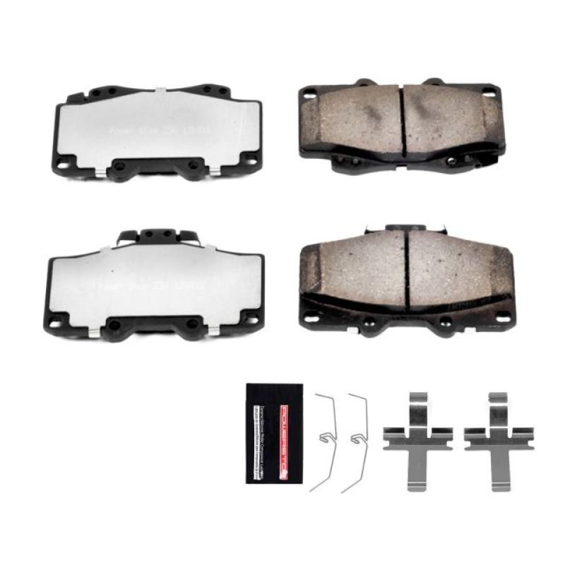 Power Stop 96-02 Toyota 4Runner Front Z36 Truck & Tow Brake Pads w/Hardware - SMINKpower Performance Parts PSBZ36-436 PowerStop