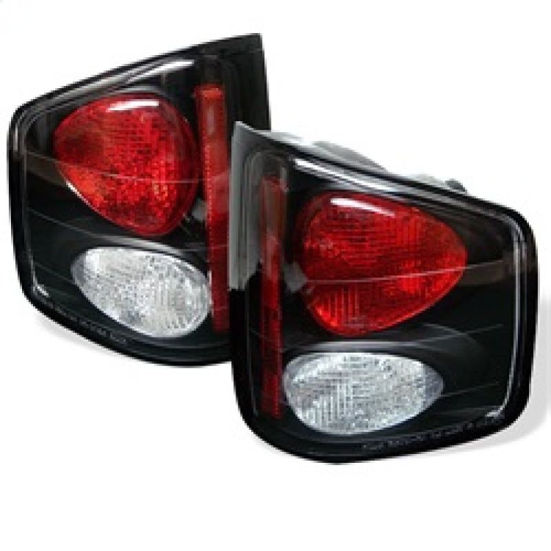 Spyder Chevy S10 94-04/GMC Sonoma 94-04/Isuzu Hombre 96-00 Euro Tail Lights Blk ALT-YD-CS1094-BK-Tail Lights-SPYDER-SPY5001887-SMINKpower Performance Parts