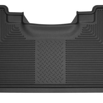 Husky Liners 21-23 Ford F-150 CC SC / 2017 F-250 SD CC X-Act Contour Rear Floor Liners - Black-Floor Mats - Rubber-Husky Liners-HSL53381-SMINKpower Performance Parts