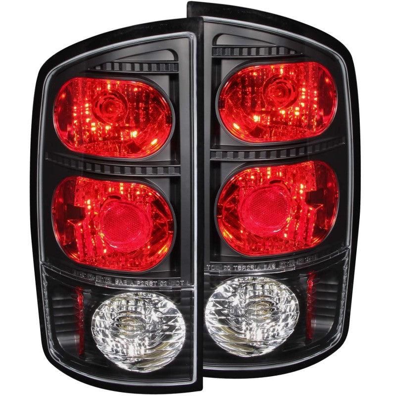 ANZO 2002-2005 Dodge Ram 1500 Taillights Black - SMINKpower Performance Parts ANZ211045 ANZO