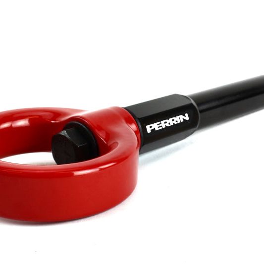 Perrin 15-19 Subaru WRX/STI Tow Hook Kit (Rear) - Red - SMINKpower Performance Parts PERPSP-BDY-252RD Perrin Performance