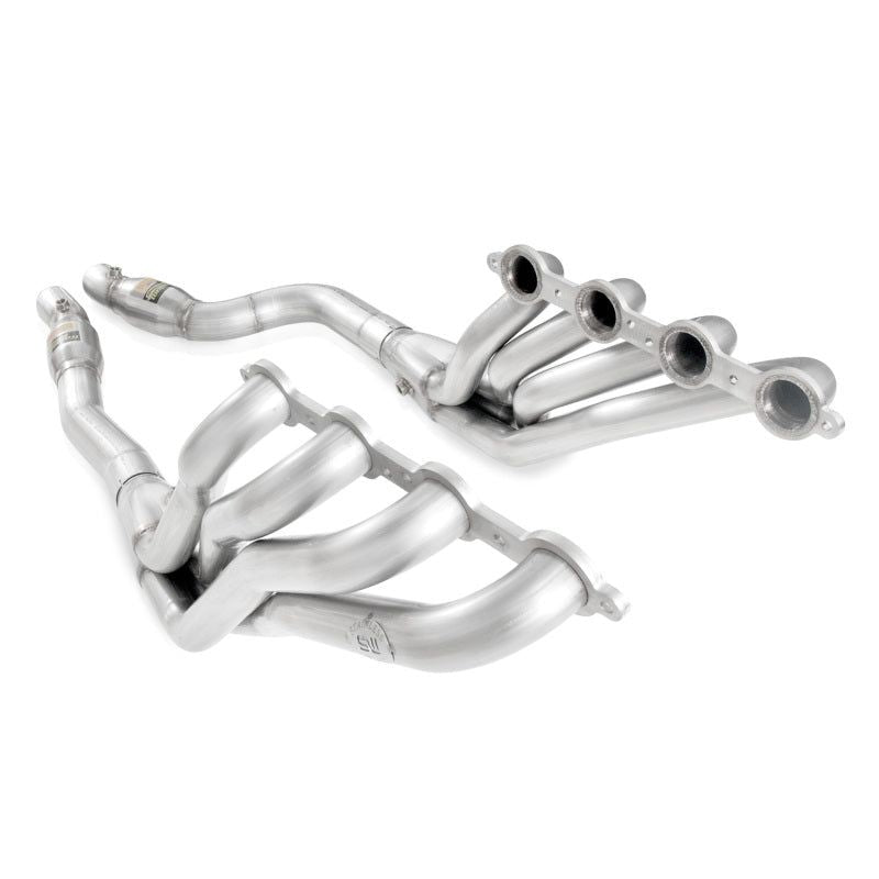 Stainless Works 2009-15 Cadillac CTS-V Headers 2in Primaries High-Flow Cats 3in Leads X-Pipe - SMINKpower Performance Parts SSWCTSV9HCATSW Stainless Works