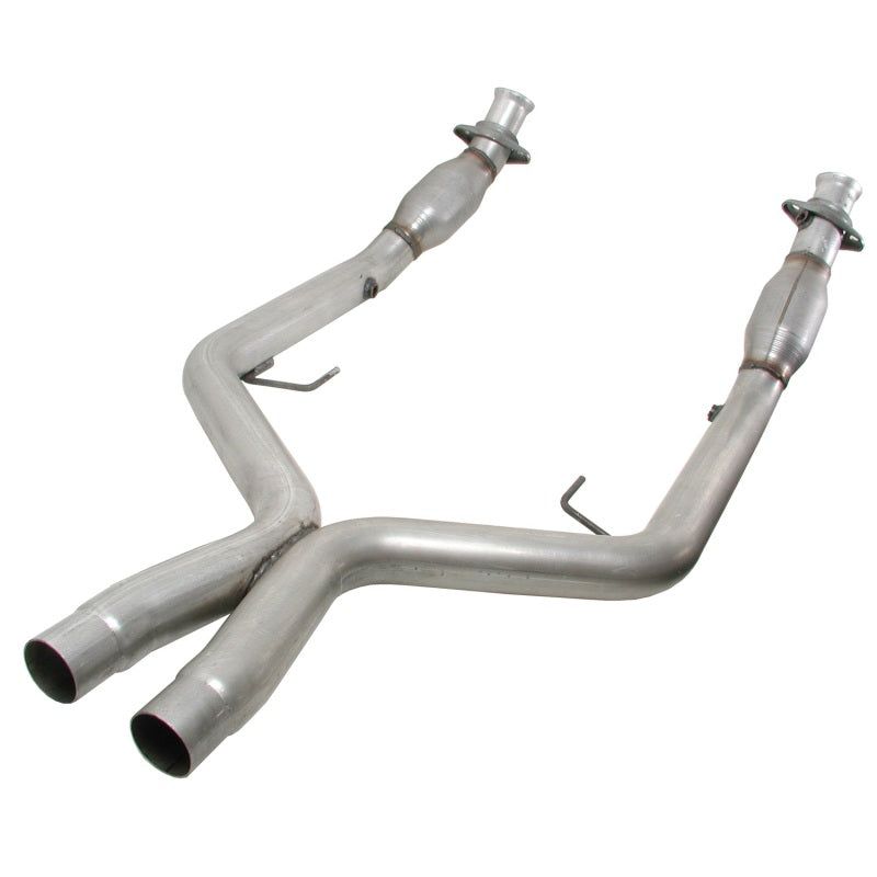 BBK 05-10 Mustang 4.6 GT High Flow X Pipe With Catalytic Converters - 2-3/4-Catback-BBK-BBK1770-SMINKpower Performance Parts