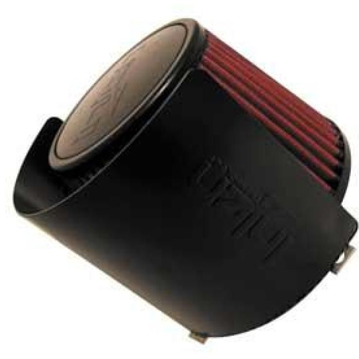 Injen Aluminum Air Filter Heat Shield Universal Fits 3.50 Black-Heat Shields-Injen-INJHS3500BLK-SMINKpower Performance Parts