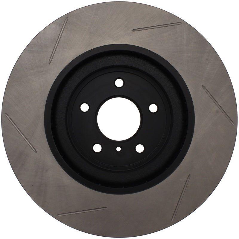 StopTech Power Slot Nissan 370z / Infiniti G37 SportStop Slotted Front Left Rotor-Brake Rotors - Slotted-Stoptech-STO126.42100SL-SMINKpower Performance Parts