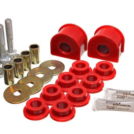 Energy Suspension 99-04 Ford F-150 Lightning 2WD Red Rear Sway Bar Bushing Set (Inc End Links)-Bushing Kits-Energy Suspension-ENG4.5189R-SMINKpower Performance Parts