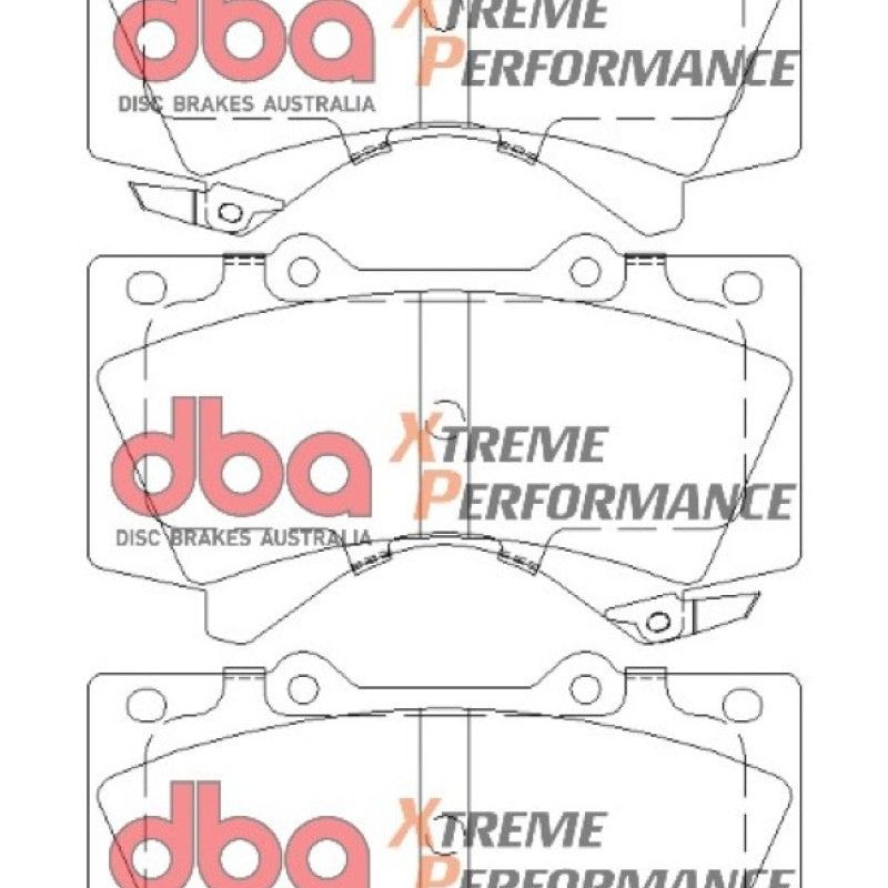 DBA 2015 Toyota Tundra XP650 Front Brake Pads-Brake Pads - Performance-DBA-DBADB1838XP-SMINKpower Performance Parts