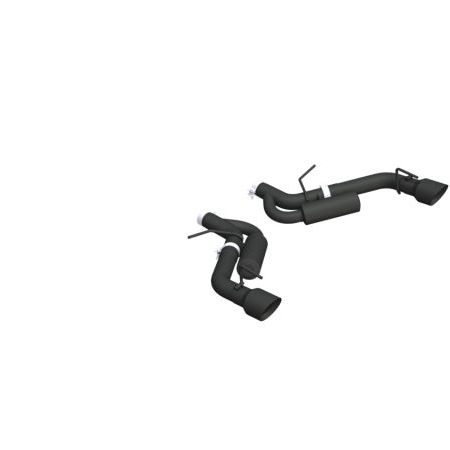 MBRP 16-19 Chevrolet Camaro SS Dual Rear Exit Axle Back w/ 4.5in OD Tips - BLK (Non NPP Models)-Axle Back-MBRP-MBRPS7034BLK-SMINKpower Performance Parts