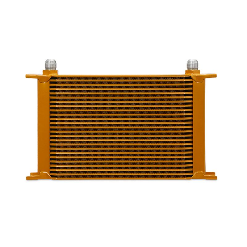 Mishimoto Universal 25-Row Oil Cooler - Gold-Oil Coolers-Mishimoto-MISMMOC-25G-SMINKpower Performance Parts
