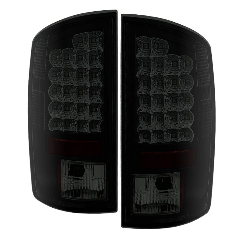 Spyder Dodge Ram 07-08 1500/Ram 07-09 2500/3500 LED Tail Lights Black Smoke ALT-YD-DRAM06-LED-BSM-Tail Lights-SPYDER-SPY5078117-SMINKpower Performance Parts