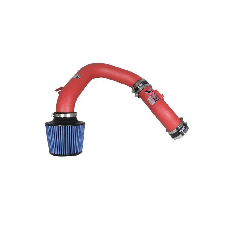 Injen 04-07 STi / 06-07 WRX 2.5L Wrinkle Red Cold Air Intake-Cold Air Intakes-Injen-INJSP1202WR-SMINKpower Performance Parts