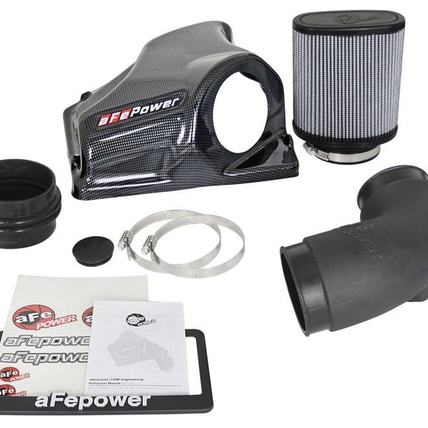 aFe MagnumFORCE Intake Stage-2 Pro DRY S 2017 BMW 340i (F30) L6-3.0L (t) B58 - SMINKpower Performance Parts AFE51-12912-C aFe