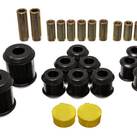 Energy Suspension 95-99 Mitsubishi Eclipse FWD/AWD Black Rear Control Arm Bushing Set-Bushing Kits-Energy Suspension-ENG5.3119G-SMINKpower Performance Parts