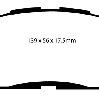 EBC 06-08 Toyota RAV 4 2.4 Greenstuff Front Brake Pads-Brake Pads - Performance-EBC-EBCDP61791-SMINKpower Performance Parts