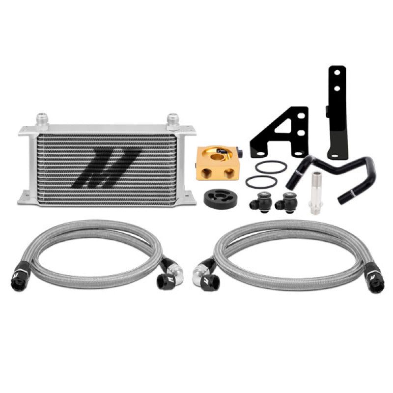 Mishimoto 2015 Subaru WRX Thermostatic Oil Cooler Kit-Oil Coolers-Mishimoto-MISMMOC-WRX-15T-SMINKpower Performance Parts