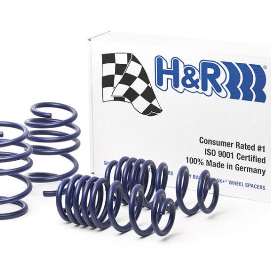 H&R 15-19 Audi A3 Sedan Quattro (AWD) 8VS Super Sport Spring-Lowering Springs-H&R-HRS50340-77-SMINKpower Performance Parts