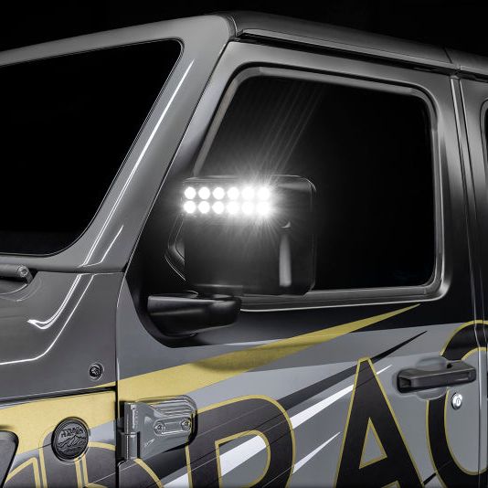 Oracle Lighting LED Off-Road Side Mirrors for Jeep Wrangler JL / Gladiator JT - SMINKpower Performance Parts ORL5855-001 ORACLE Lighting