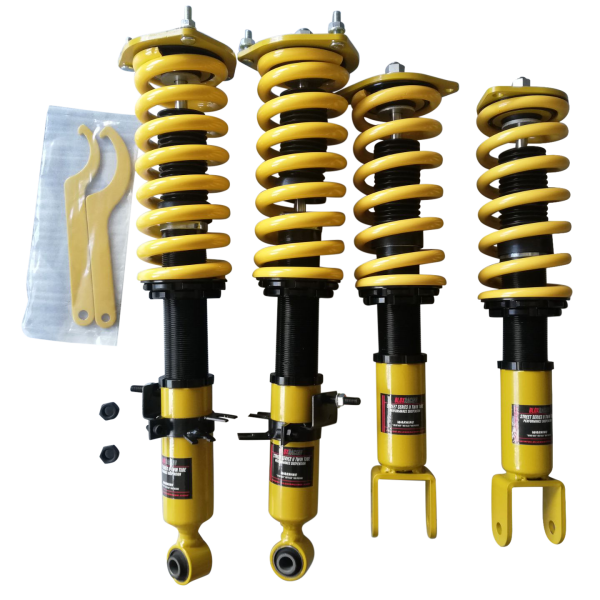 BLOX Racing 92-00 Honda Civic / 94-01 Integra (ex TypeR) Non-Adj Damping Street Series II Coilovers-Coilovers-BLOX Racing-BLOBXSS-02115-SMINKpower Performance Parts