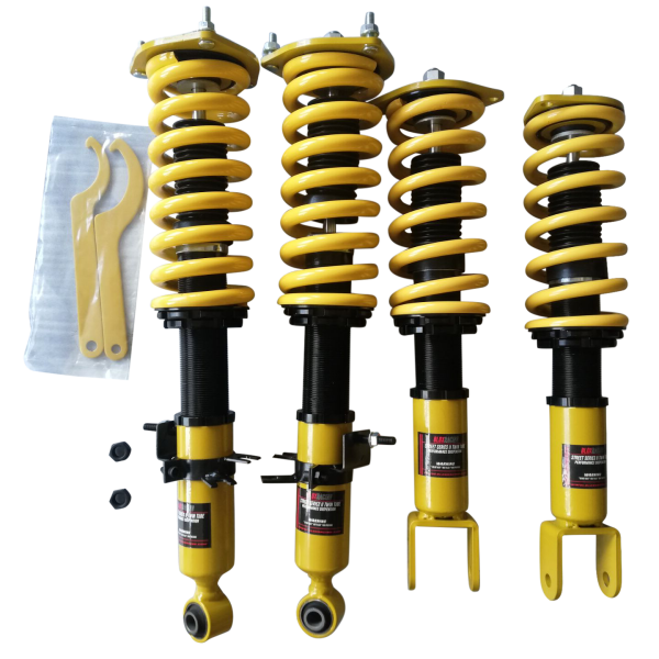 BLOX Racing 02-05 Rsx/01-05 Civic- Non-Adjustable Damping Street Series II Coilovers - SMINKpower Performance Parts BLOBXSS-02105 BLOX Racing