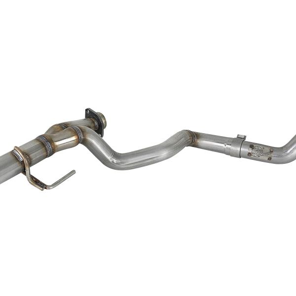 aFe POWER Twisted Steel Y-Pipe 2-1/4in 409 SS Exhaust System 2018 Jeep Wrangler (JL) V6-3.6L - afe-power-twisted-steel-y-pipe-2-1-4in-409-ss-exhaust-system-2018-jeep-wrangler-jl-v6-3-6l