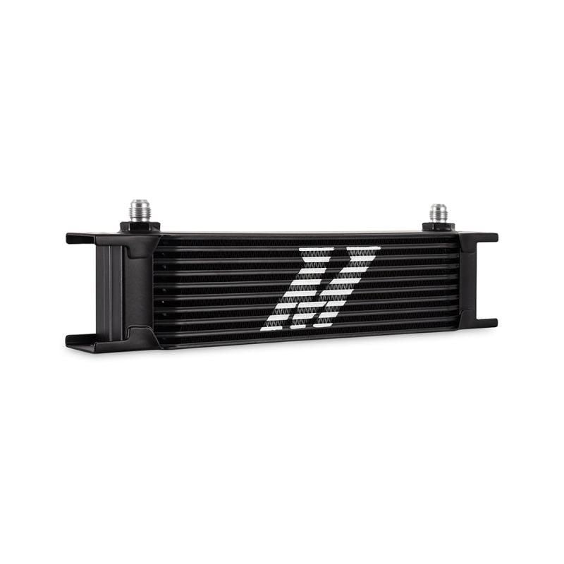 Mishimoto Universal - 6AN 10 Row Oil Cooler - Black - SMINKpower Performance Parts MISMMOC-10-6BK Mishimoto