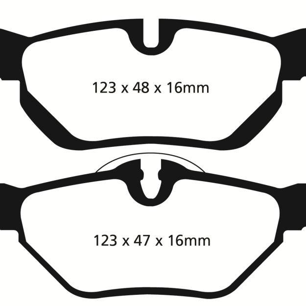EBC 13+ BMW X1 2.0 Turbo (28i) Redstuff Rear Brake Pads-Brake Pads - Performance-EBC-EBCDP32069C-SMINKpower Performance Parts