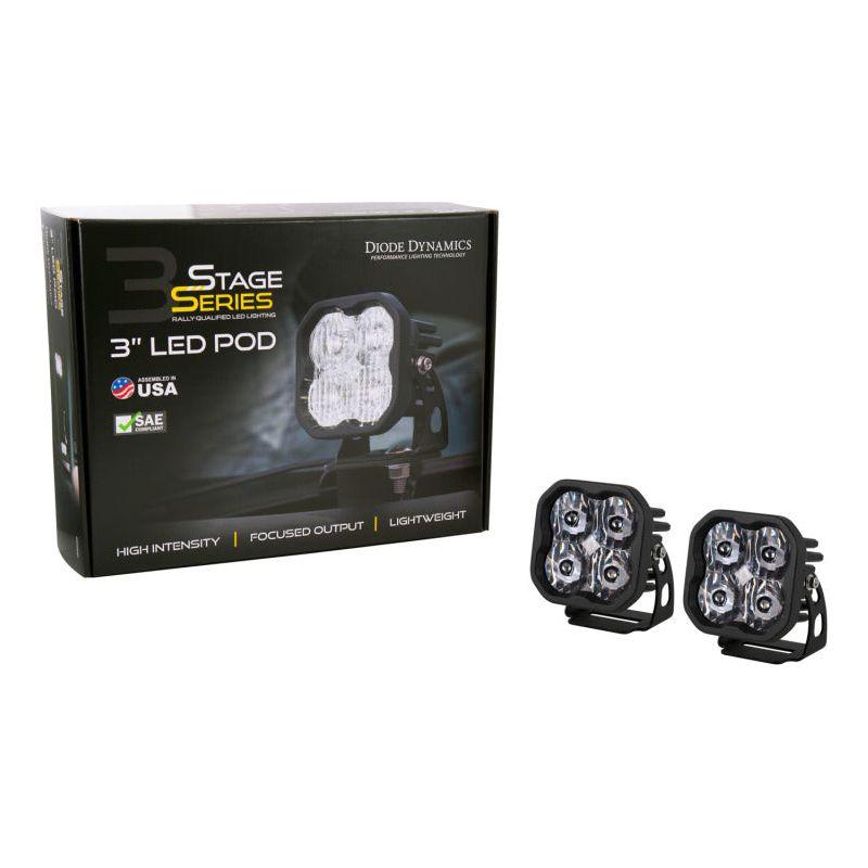 Diode Dynamics SS3 Pro ABL - White SAE Driving Standard (Pair) - SMINKpower Performance Parts DIODD6874P Diode Dynamics