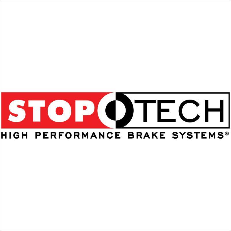 StopTech Power Slot Slotted 04-08 Acura TL/TL-S / 03-09 Honda Element Rear Left Rotor-Brake Rotors - Slotted-Stoptech-STO126.40061SL-SMINKpower Performance Parts