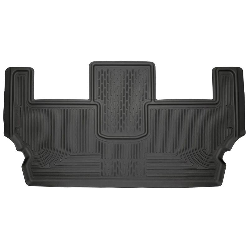 Husky Liners 2017 Chrysler Pacifica (Stow and Go) 3rd Row Black Floor Liners-Floor Mats - Rubber-Husky Liners-HSL14021-SMINKpower Performance Parts