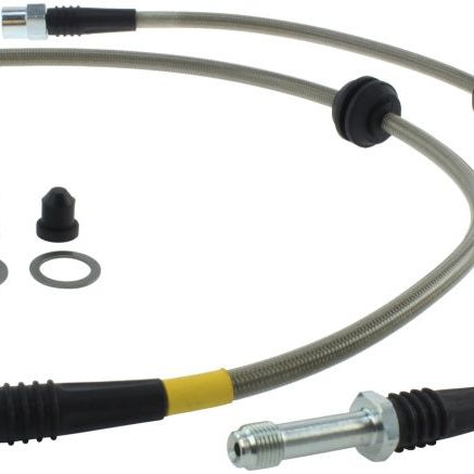 StopTech 09 Audi A4 Sedan / 08-10 A5-S5 Front Stainless Steel Brake Line Kit-Brake Line Kits-Stoptech-STO950.33016-SMINKpower Performance Parts