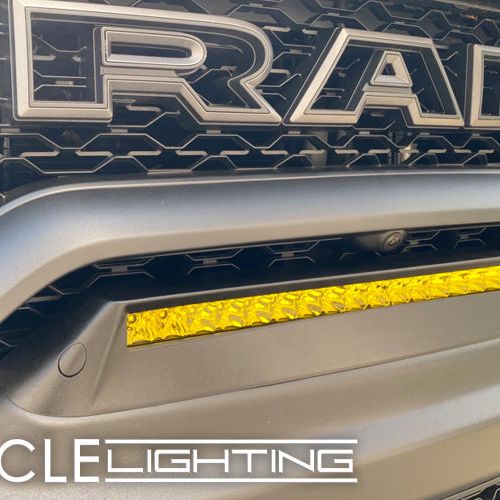ORACLE Lighting 19-22 RAM Rebel/TRX Front Bumper Flush LED Light Bar System - Yellow - SMINKpower Performance Parts ORL5885-006 ORACLE Lighting