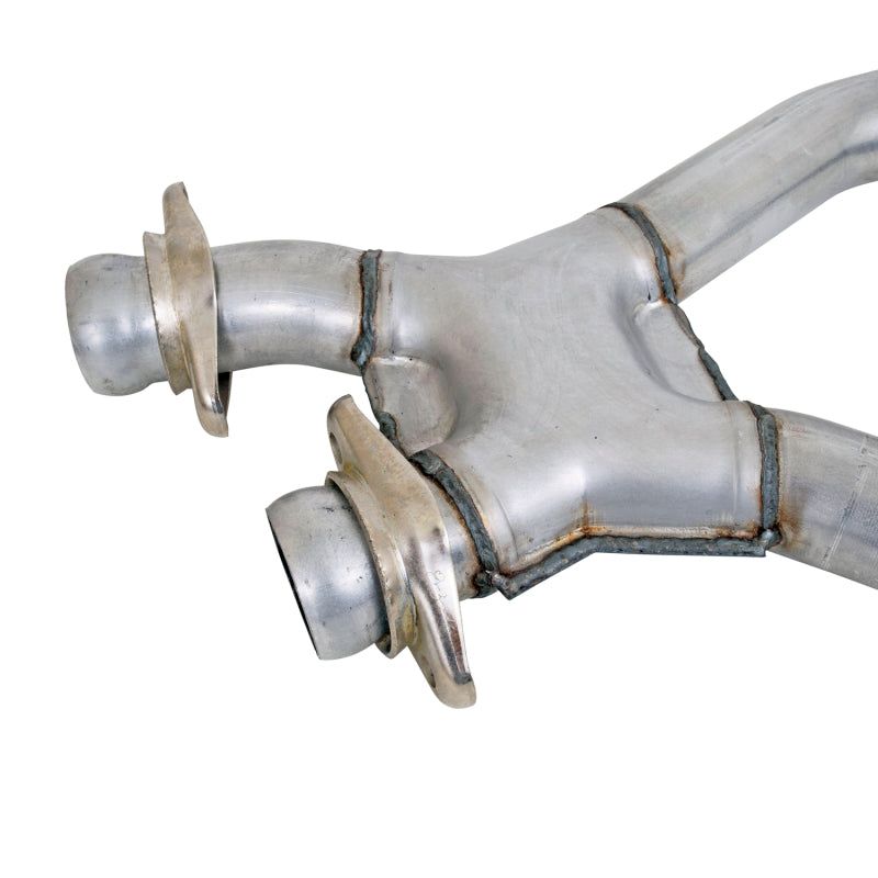 BBK 96-98 Mustang 4.6 Cobra High Flow X Pipe With Catalytic Converters - 2-1/2-Catback-BBK-BBK1618-SMINKpower Performance Parts