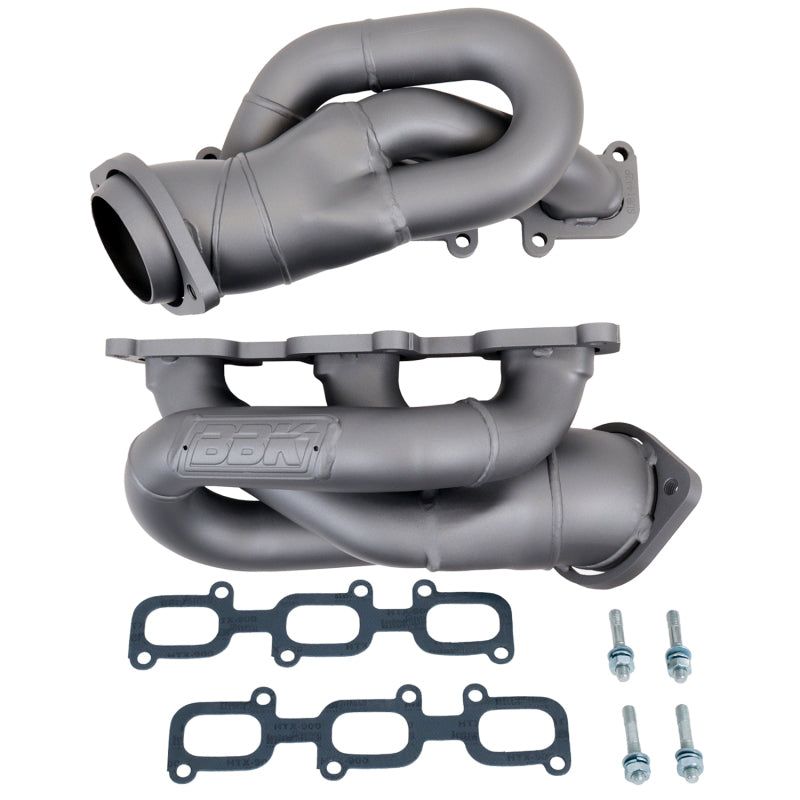 BBK 11-15 Mustang 3.7 V6 Shorty Tuned Length Exhaust Headers - 1-5/8 Titanium Ceramic-Headers & Manifolds-BBK-BBK1442-SMINKpower Performance Parts