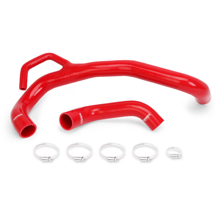 Mishimoto 2011+ Mopar LX Chassis 6.4L Hemi Red Silicone Hose Kit-Hoses-Mishimoto-MISMMHOSE-MOP64-11RD-SMINKpower Performance Parts