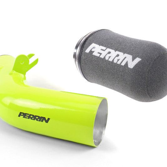 Perrin 08-14 Subaru WRX/STI / 08-15 STI Neon Yellow Cold Air Intake-Cold Air Intakes-Perrin Performance-PERPSP-INT-322NY-SMINKpower Performance Parts