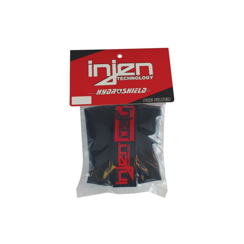 Injen Black Water Repellant Pre-Filter fits X-1022 X-1050 6-1/2in Base / 8in Tall / 5-1/2in Top-Pre-Filters-Injen-INJ1038BLK-SMINKpower Performance Parts