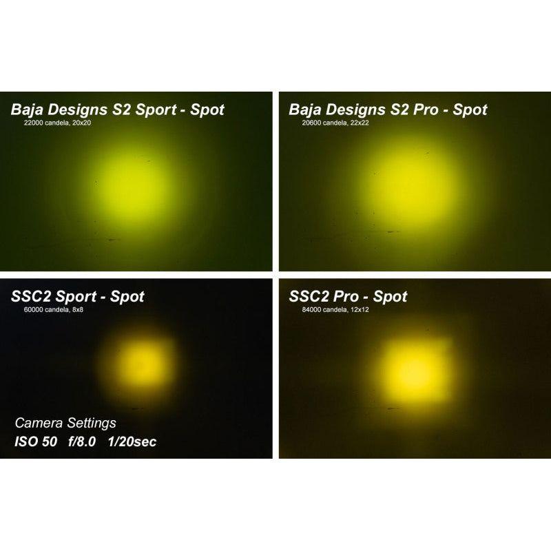 Diode Dynamics Stage Series 2 In LED Pod Sport - Yellow Combo Standard ABL (Pair) - SMINKpower Performance Parts DIODD6391P Diode Dynamics