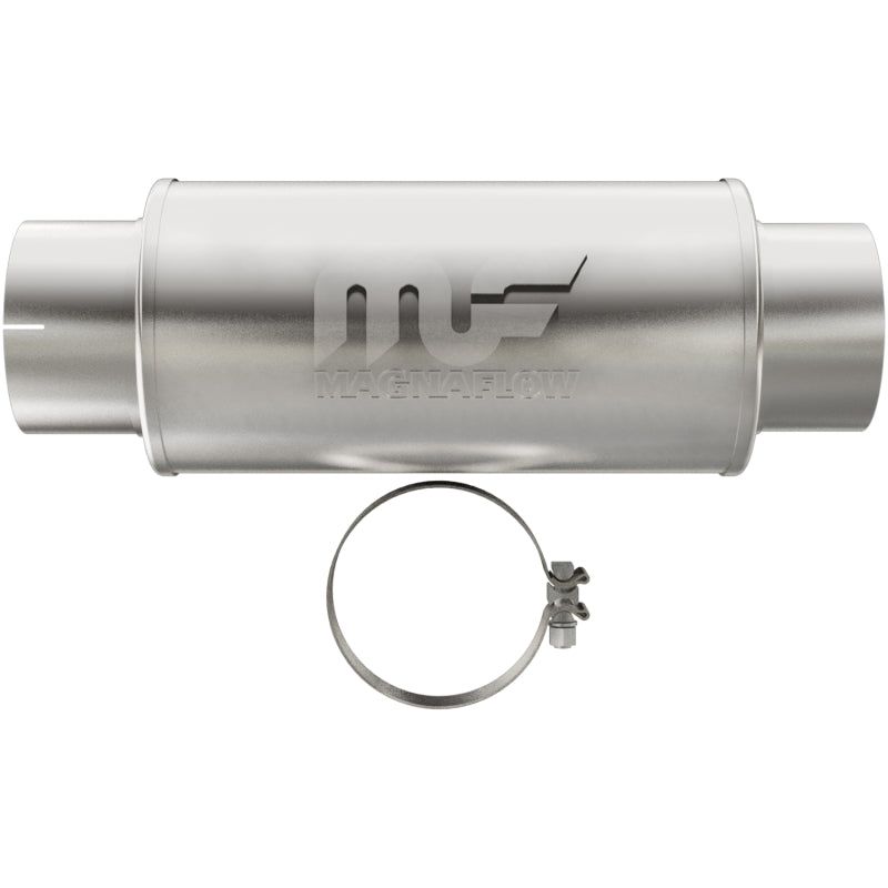 MagnaFlow Muffler Mag DSL SS 7x7x14 5in Inlet 5in Outlet-Muffler-Magnaflow-MAG12776-SMINKpower Performance Parts