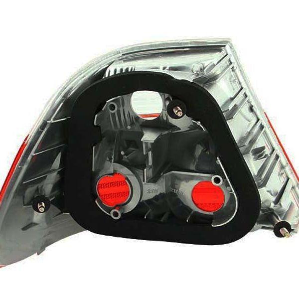 ANZO 2000-2003 BMW 3 Series E46 Taillights Red/Smoke - Outer - SMINKpower Performance Parts ANZ221202 ANZO