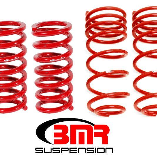 BMR 82-82 3rd Gen F-Body Lowering Spring Kit (Set Of 4) - Red-Lowering Springs-BMR Suspension-BMRSP096R-SMINKpower Performance Parts