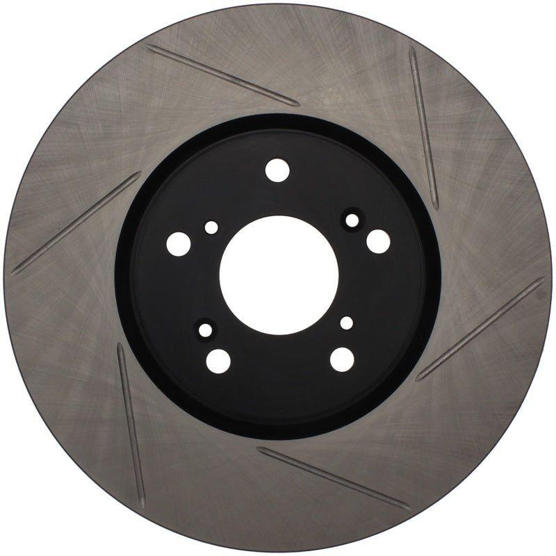 StopTech Power Slot Slotted 04-08 Accura TL (Brembo Caliper) Front Left Rotor-Brake Rotors - Slotted-Stoptech-STO126.40062SL-SMINKpower Performance Parts