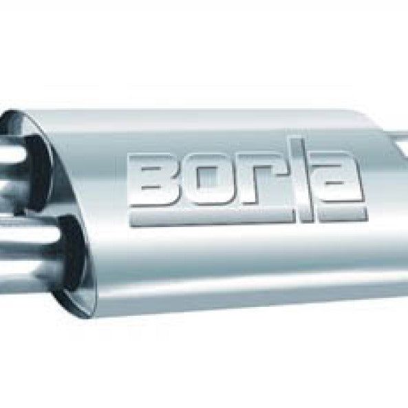 Borla 2.50in Dual In/Out 19in x 9.5in x 4in PRO-XS Muffler-Muffler-Borla-BOR400286-SMINKpower Performance Parts