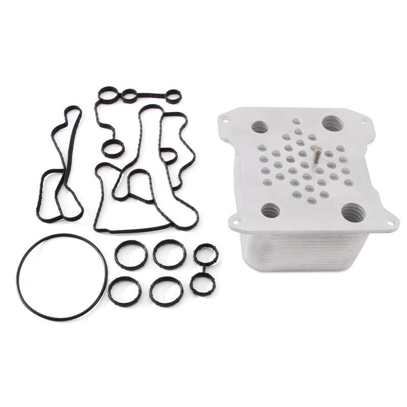 Mishimoto 08-10 Ford 6.4L Powerstroke Replacement Oil Cooler Kit - SMINKpower Performance Parts MISMMOC-F2D-08 Mishimoto
