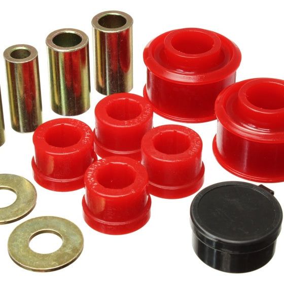 Energy Suspension 05-09 Subaru Legacy Front Control Arm Bushing Set - Red-Bushing Kits-Energy Suspension-ENG19.3104R-SMINKpower Performance Parts