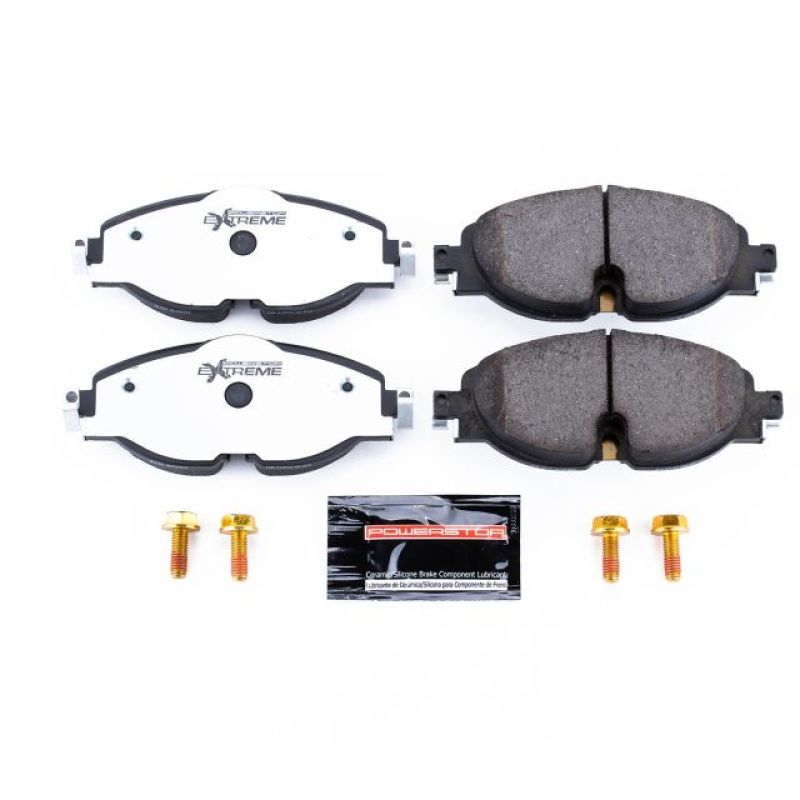 Power Stop 15-19 Audi A3 Front Z26 Extreme Street Brake Pads w/Hardware - SMINKpower Performance Parts PSBZ26-1760 PowerStop