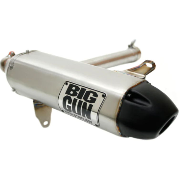 Big Gun 16-22 CAN AM RENEGADE 570/XXC EXO Stainless Slip On Exhaust - SMINKpower Performance Parts BIG14-6932 Big Gun