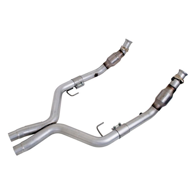 BBK 05-10 Mustang 4.6 GT High Flow X Pipe With Catalytic Converters - 2-3/4-Catback-BBK-BBK1770-SMINKpower Performance Parts