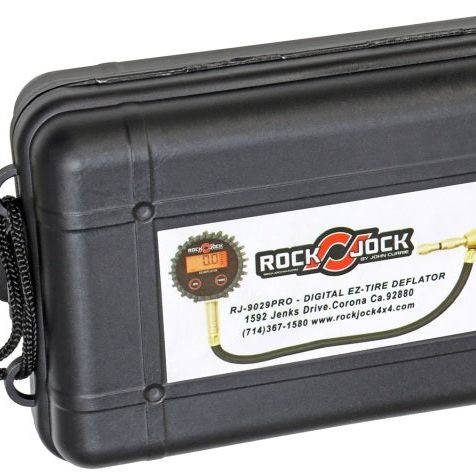 RockJock EZ-Tire Deflator Pro Digital Beadlock Friendly w/ Storage Case-Tools-RockJock-ROKRJ-9029PRO-SMINKpower Performance Parts