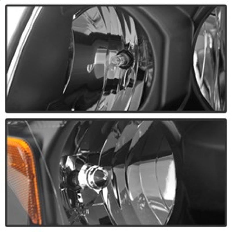 Xtune Toyota 4Runner 03-05 Crystal Headlights Black HD-JH-T4R03-AM-BK-Headlights-SPYDER-SPY9023583-SMINKpower Performance Parts
